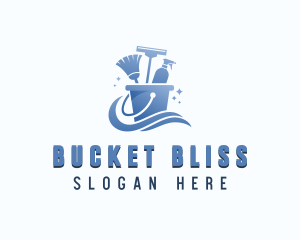 Sanitation Cleaning Bucket logo