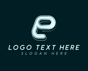 Tech Business Letter E logo