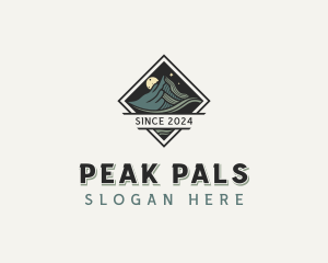 Mountain Peak Adventure logo design