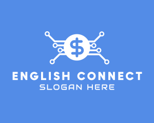 Dollar Currency Technology logo design