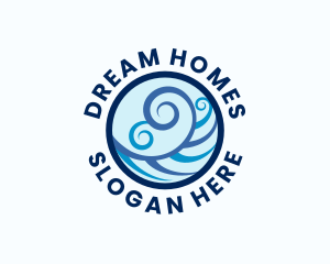 Water Ocean Waves logo