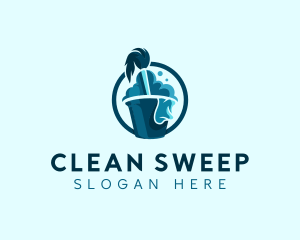 Cleaning Mop Bucket logo