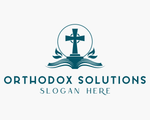 Holy Cross Bible logo design