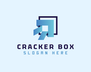 Box Logistics Shipment logo design