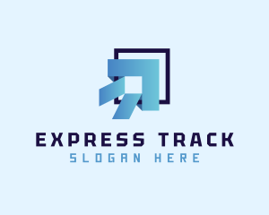 Box Logistics Shipment logo design