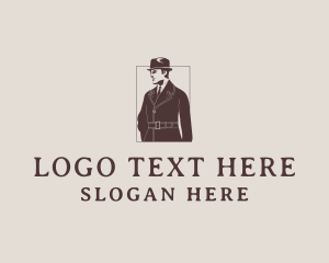 Dapper Gentleman Retro logo