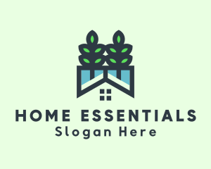 Home Garden Plant logo design