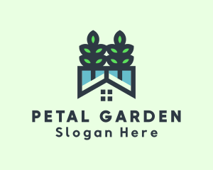 Home Garden Plant logo design