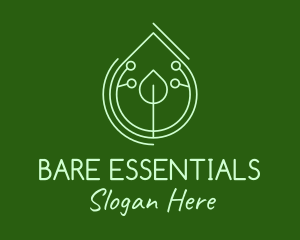 Plant Essential Oil Extract logo design