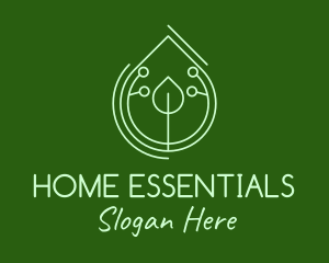 Plant Essential Oil Extract logo design