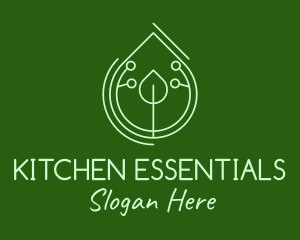 Plant Essential Oil Extract logo design