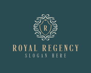 Royal Crown Shield logo design