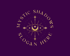 Mystic Eye Moon logo design