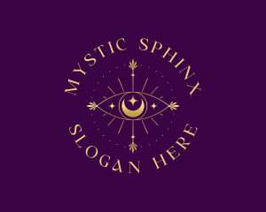 Mystic Eye Moon logo design