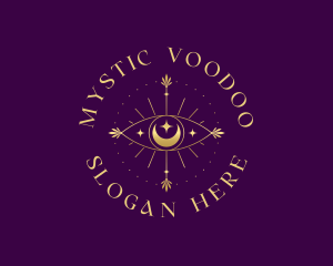 Mystic Eye Moon logo design