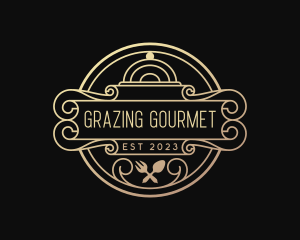 Gourmet Restaurant Dining logo design