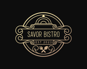 Gourmet Restaurant Dining logo design