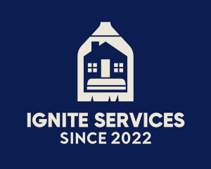 Home Cleaning Service logo