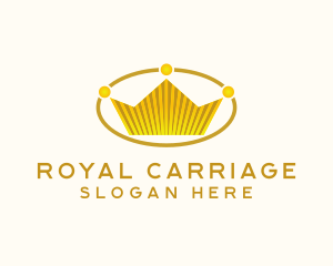 Royal Crown Oval logo design