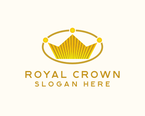 Royal Crown Oval logo design