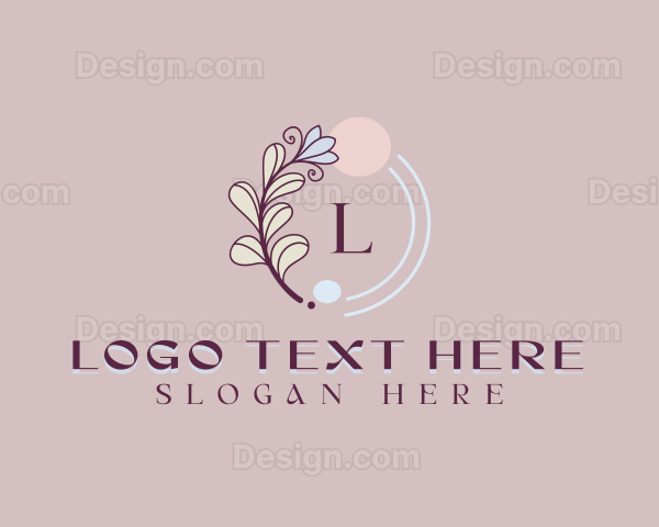 Feminine Beauty Flower Logo