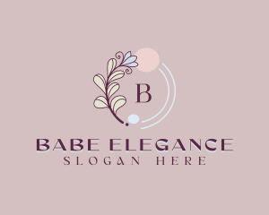 Feminine Beauty Flower logo design