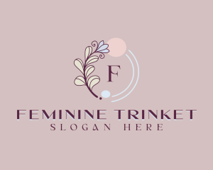 Feminine Beauty Flower logo design