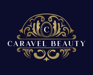 Luxury Ornament Leaves logo design