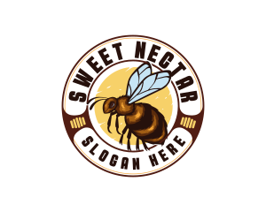 Honey Bee Organic logo design