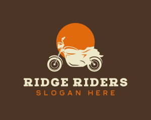 Motorcycle Vehicle Transport logo design