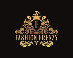 Royal Fashion Shield  logo design