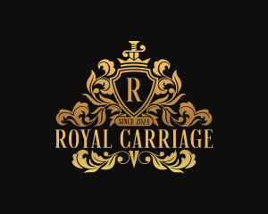 Royal Fashion Shield  logo design