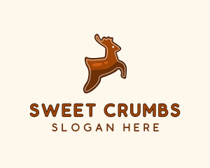 Sweet Cookie Deer logo design