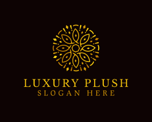  Luxury Mandala Flower logo design