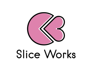 Heart Cake Slice  logo