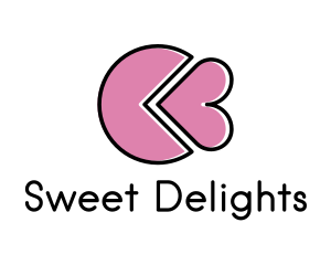 Heart Cake Slice  logo