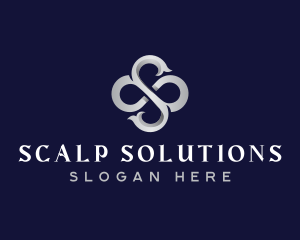 Infinity Loop Letter S logo design