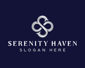 Infinity Loop Letter S logo design