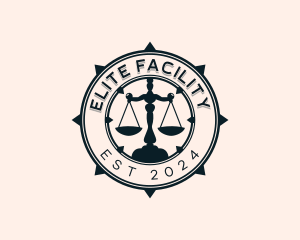 Justice Scale Law Logo