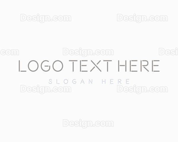 Minimalist Business Brand Logo