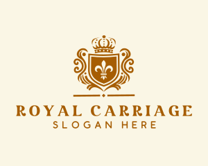 Royal Monarchy Shield logo design