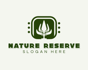 Nature Tree Park logo design