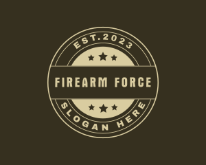 Military Army Bootcamp logo design