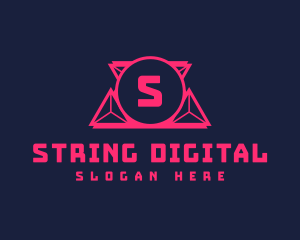 Digital Neon Technology logo design