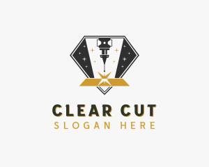 CNC Laser Automation  logo design