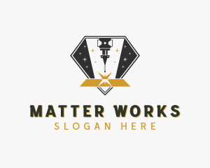 CNC Laser Automation  logo design