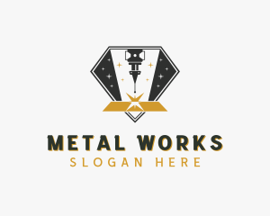 CNC Laser Automation  logo design