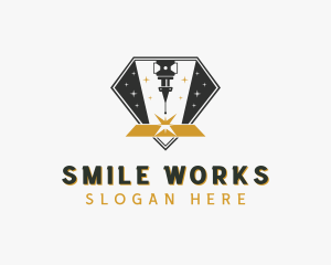 CNC Laser Automation  logo design