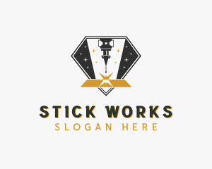 CNC Laser Automation  logo design