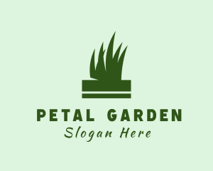 Lawn Soil Grass logo design